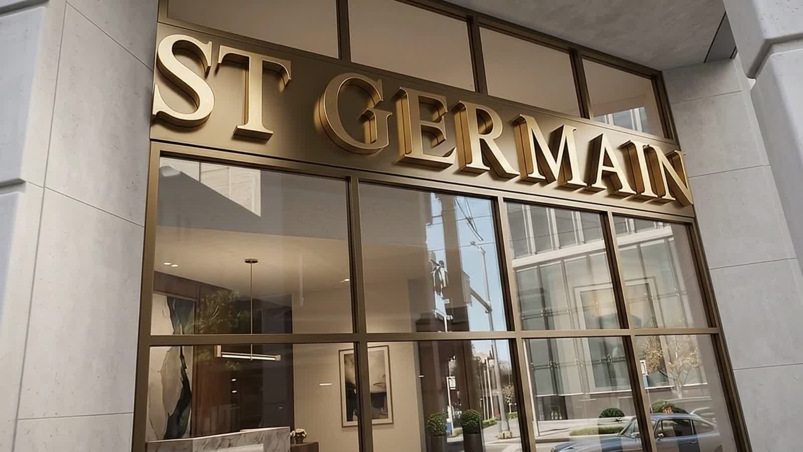 The St. Germain entrance on Main Street